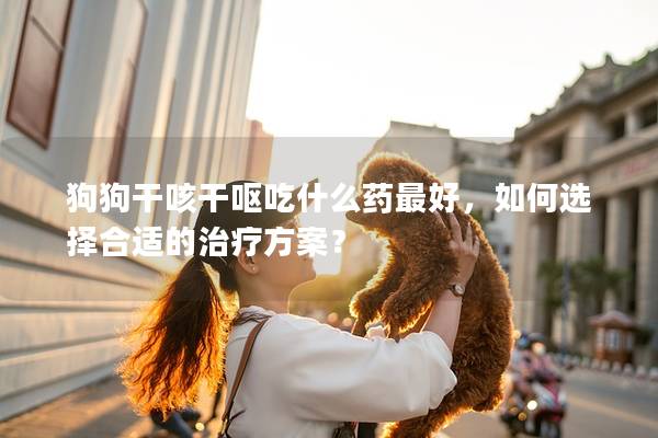 狗狗干咳干呕吃什么药最好，如何选择合适的治疗方案？