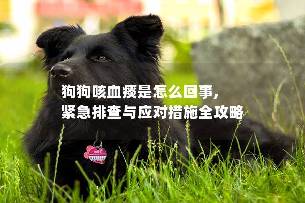 狗狗咳血痰是怎么回事, 紧急排查与应对措施全攻略