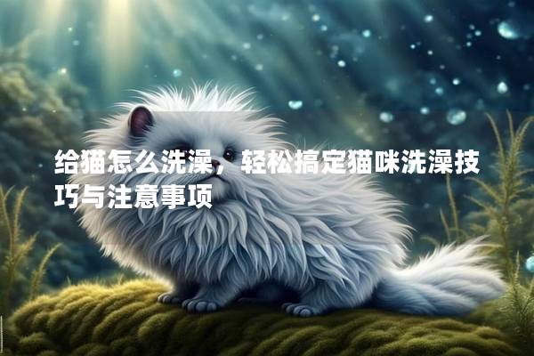 给猫怎么洗澡，轻松搞定猫咪洗澡技巧与注意事项