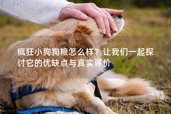 疯狂小狗狗粮怎么样？让我们一起探讨它的优缺点与真实评价