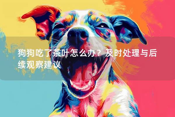 狗狗吃了茶叶怎么办？及时处理与后续观察建议