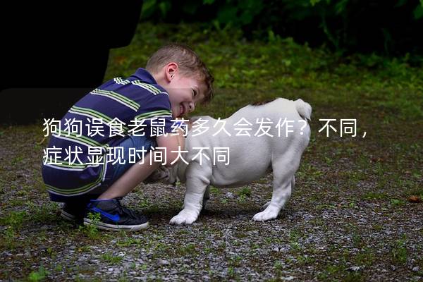 狗狗误食老鼠药多久会发作？不同，症状显现时间大不同