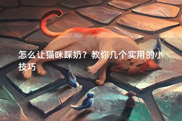 怎么让猫咪踩奶？教你几个实用的小技巧