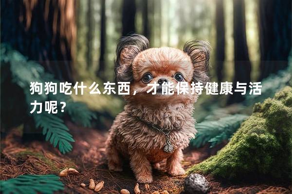 狗狗吃什么东西，才能保持健康与活力呢？