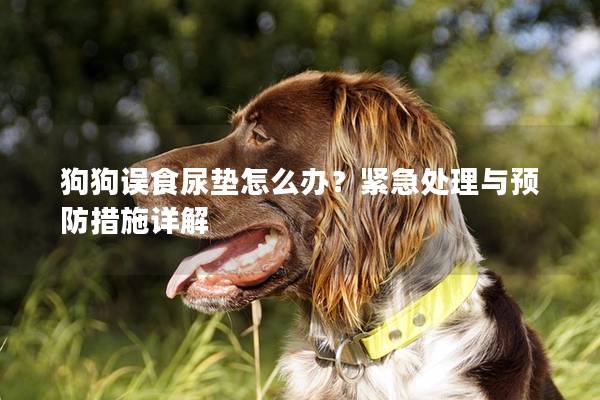 狗狗误食尿垫怎么办？紧急处理与预防措施详解