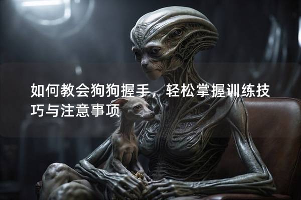 如何教会狗狗握手，轻松掌握训练技巧与注意事项