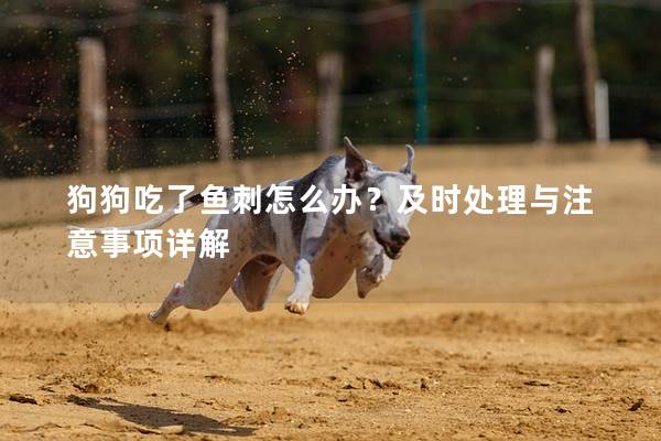 狗狗吃了鱼刺怎么办？及时处理与注意事项详解