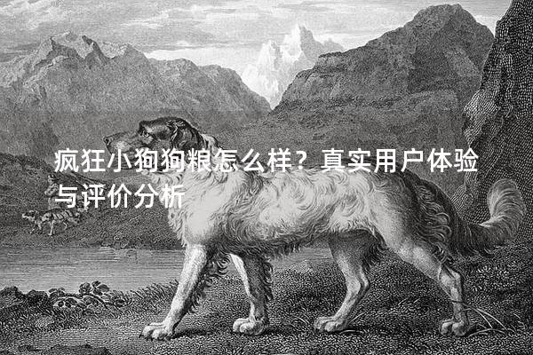 疯狂小狗狗粮怎么样？真实用户体验与评价分析