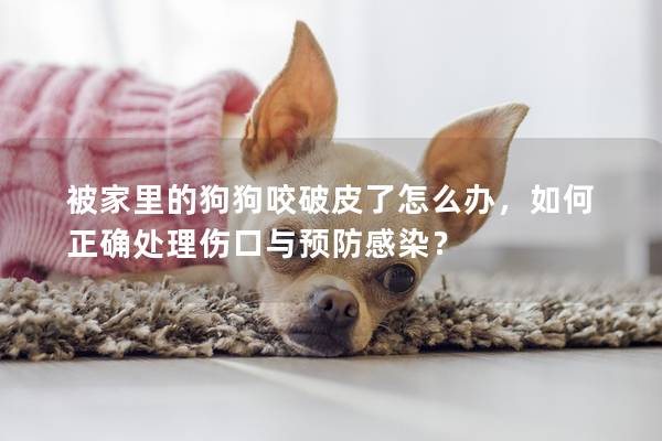 被家里的狗狗咬破皮了怎么办，如何正确处理伤口与预防感染？